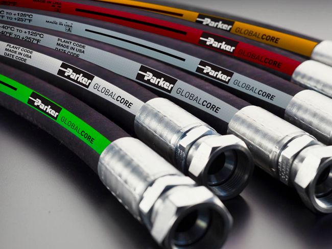 MYYMME TUNNETUN PARKER HANNIFIN CORP. HYDRAULIIKKA- JA PNEUMATIIKKATUOTTEITA.