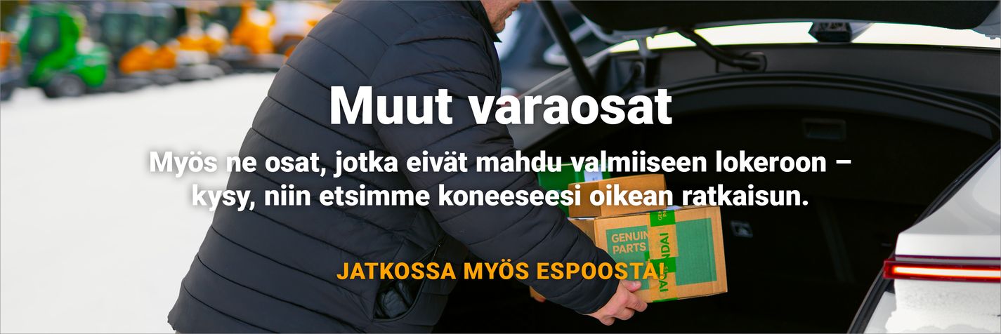 Varaosat Telakoneelta!