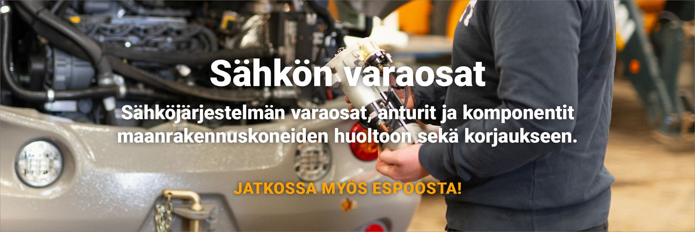 Ylä- ja alavaunun varaosat Telakoneelta Espoosta!