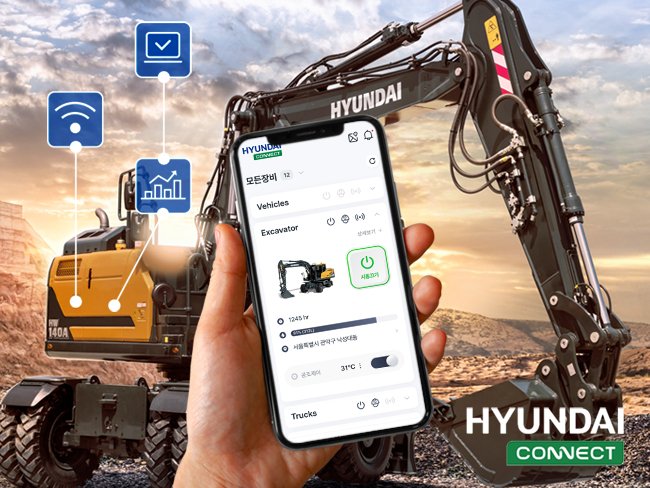 Hyundai Connect App -koneenhallinta kuljettajille