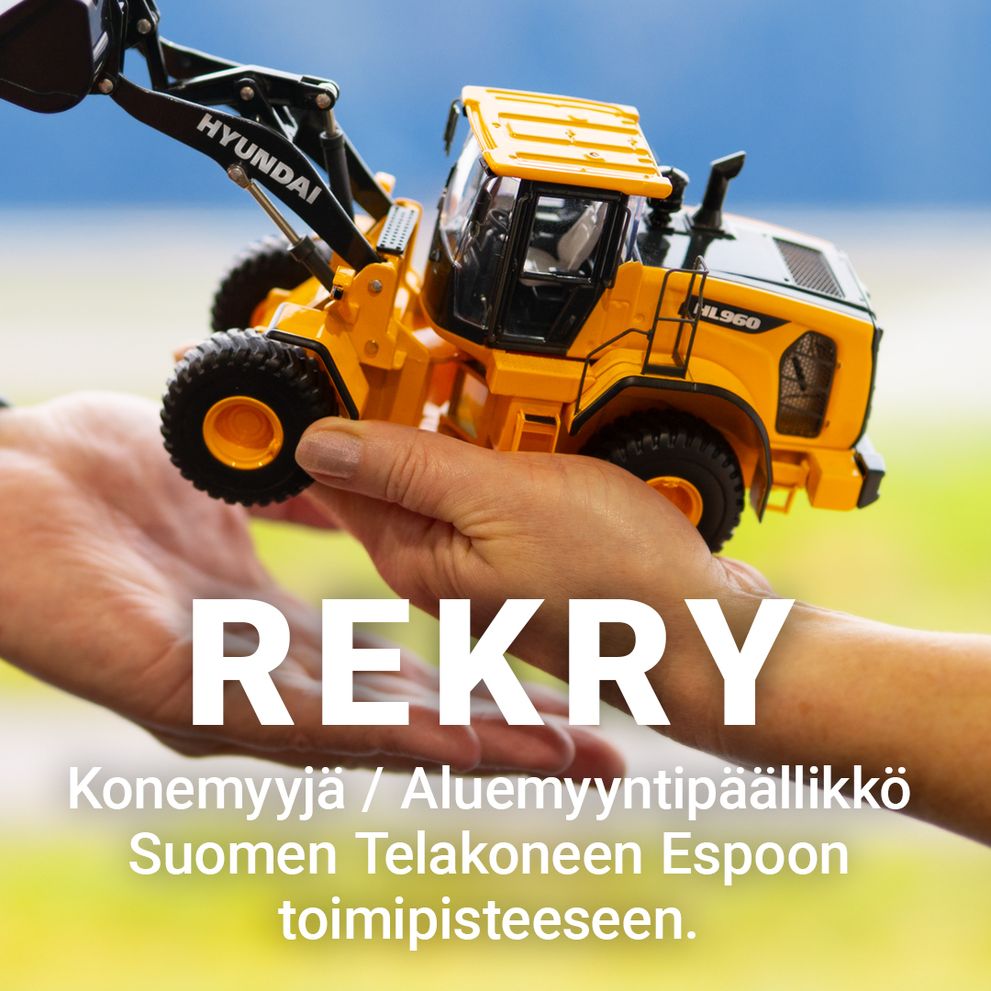 Konemyyjä / Aluemyyntipäällikkö Suomen Telakoneen Espoon toimipisteeseen