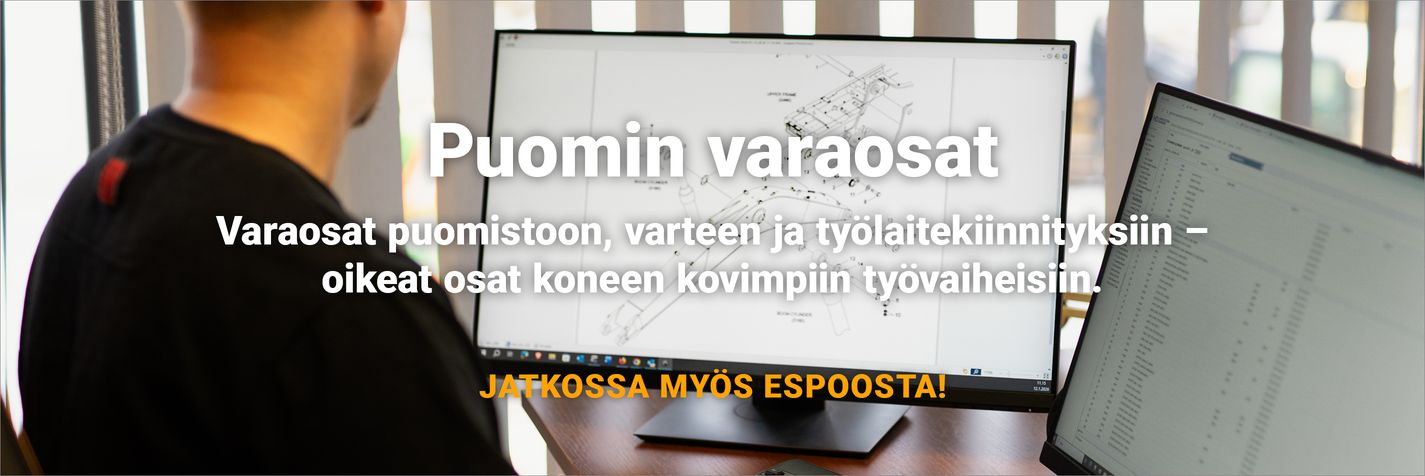 Voimansiirron varaosat kätevästi Espoon toimipisteeltä!