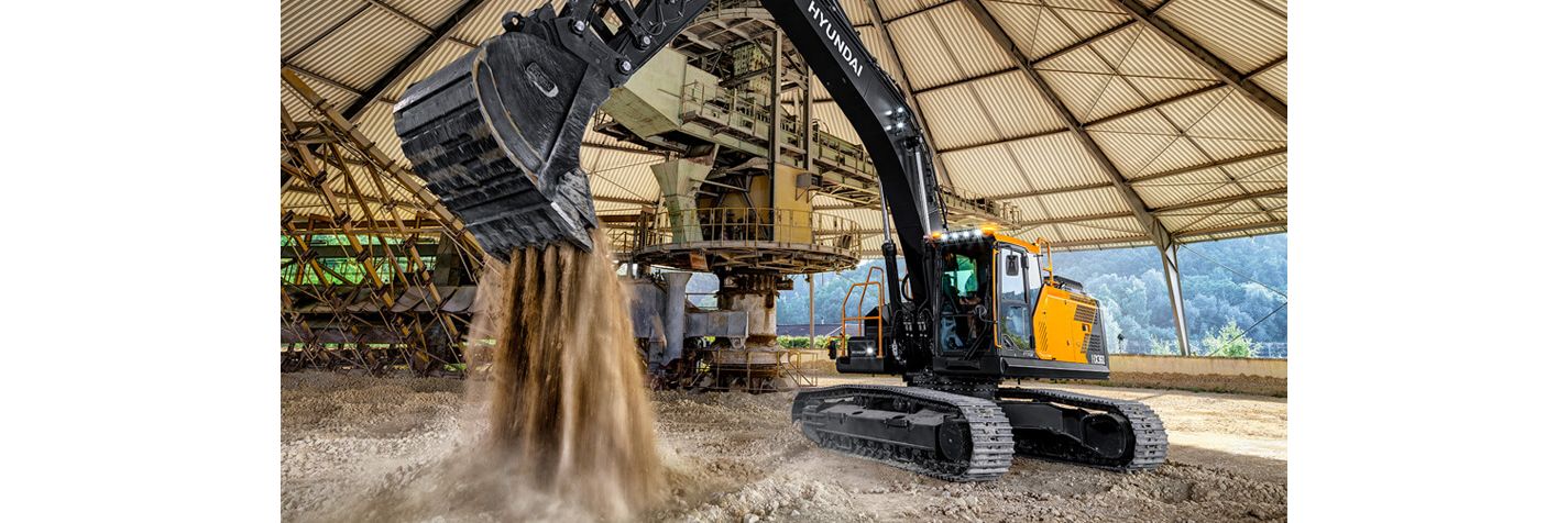 Telakaivinkone Hyundai HX 360L