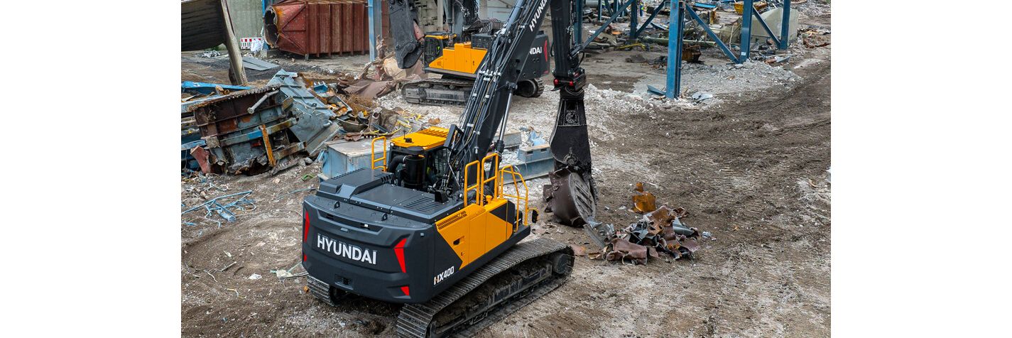 Telakaivinkone Hyundai HX 400L