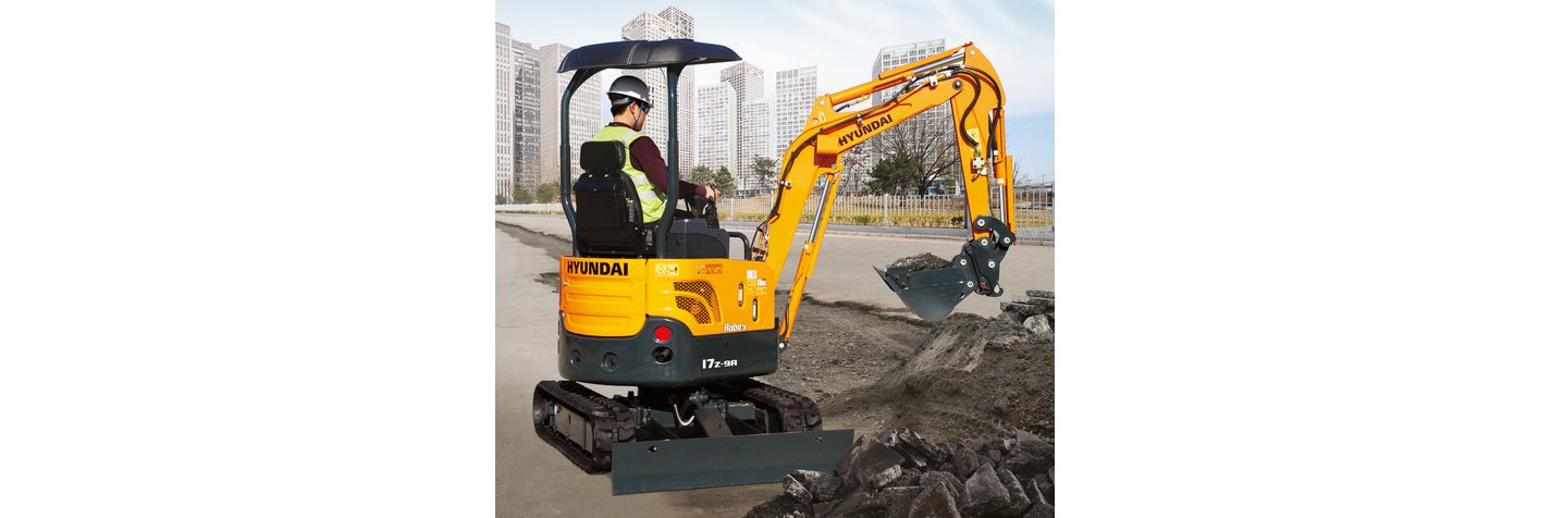 Minikaivinkone Hyundai R 17 Z-9A