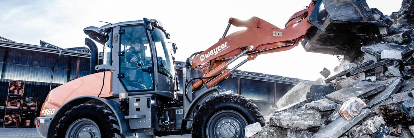 Pyöräkuormaaja Weycor AR560