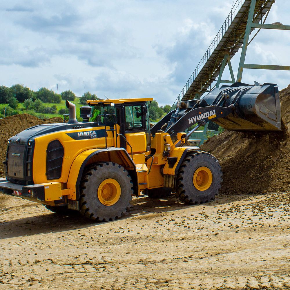 Pyöräkuormaaja Hyundai HL 975 A CVT