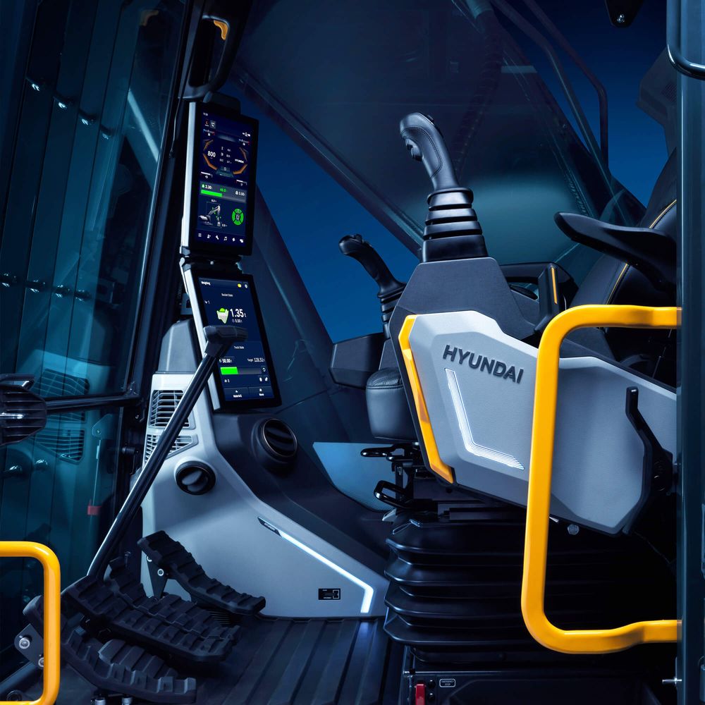 Telakaivinkone Hyundai HX 360L