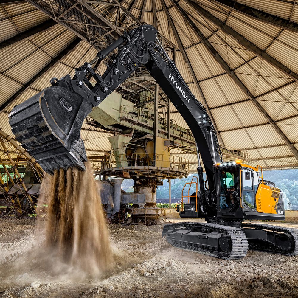 Telakaivinkone Hyundai HX 360L