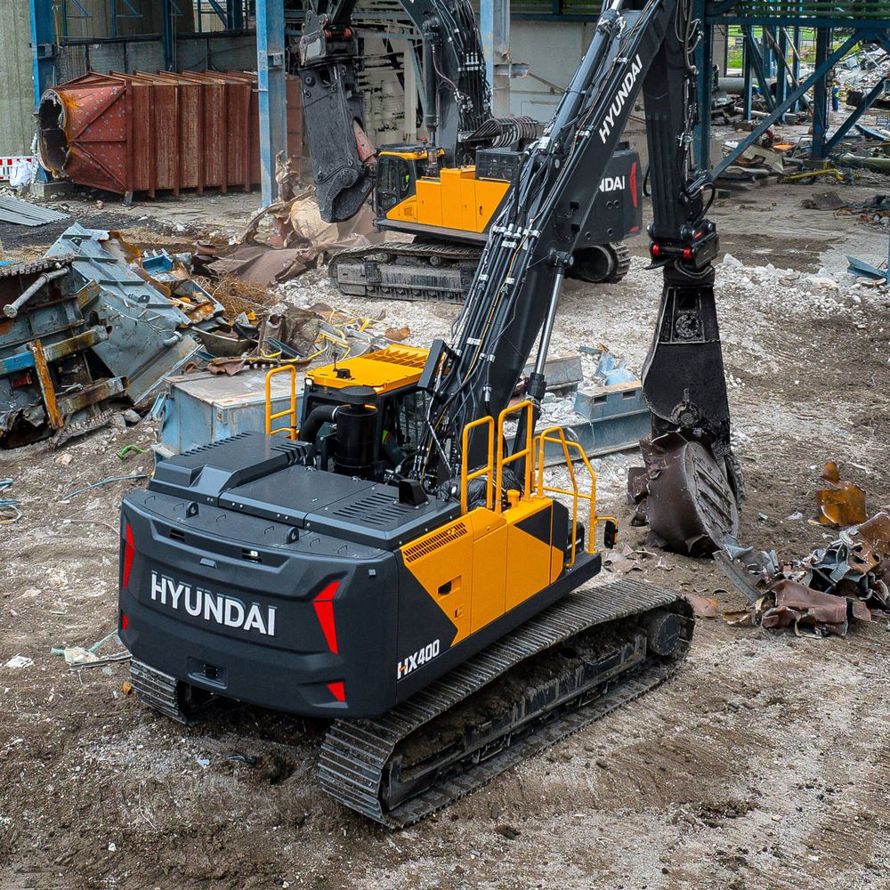 Telakaivinkone Hyundai HX 400L