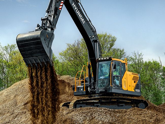 Telakaivinkone Hyundai HX 230