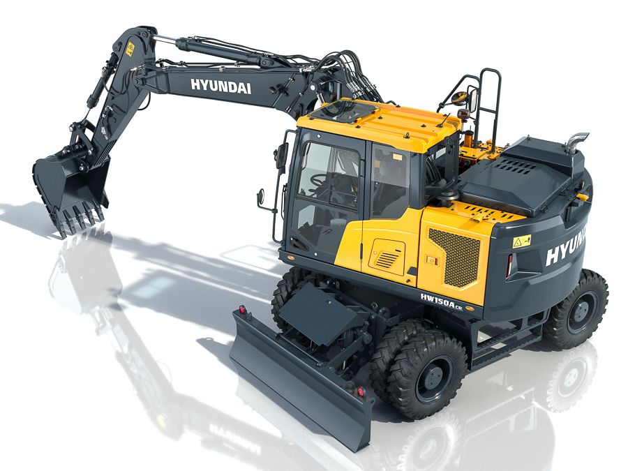 Pyöräkaivinkone Hyundai HW 150 ACR
