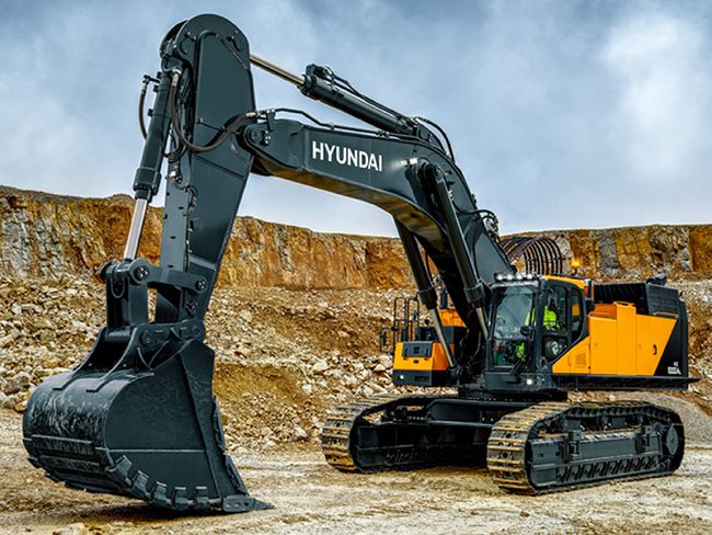 Telakaivinkone Hyundai HX 1000 A