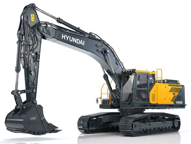 Telakaivinkone Hyundai HX 400L