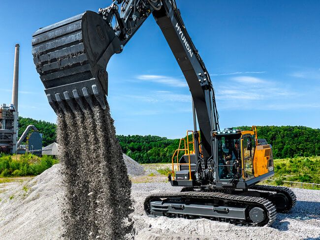 Telakaivinkone Hyundai HX 360L