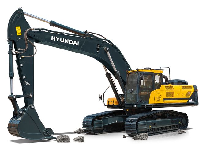 Telakaivinkone Hyundai HX 380 AL