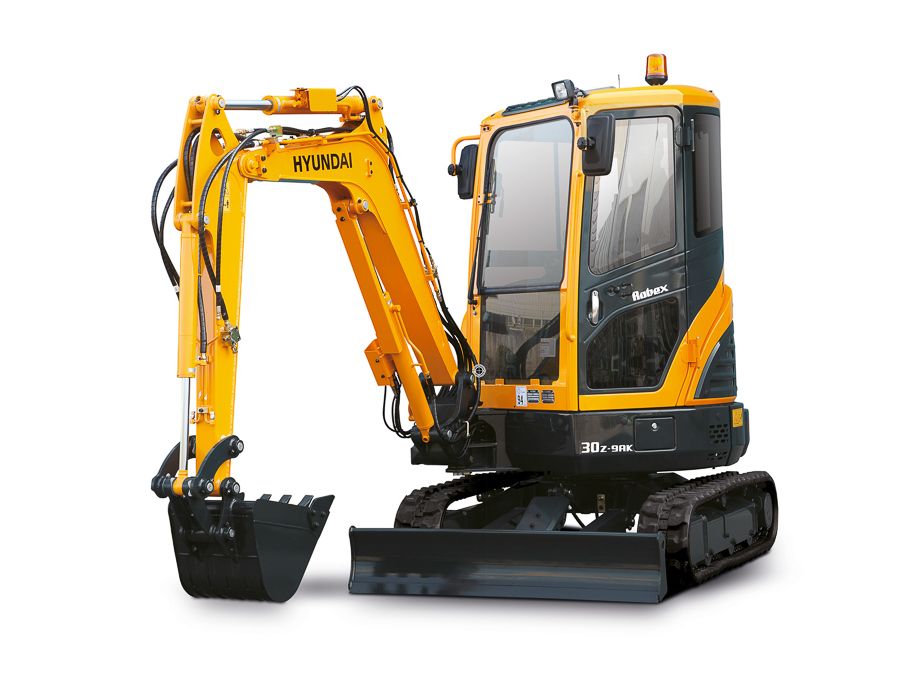 Minikaivinkone Hyundai R 30 Z-9AK