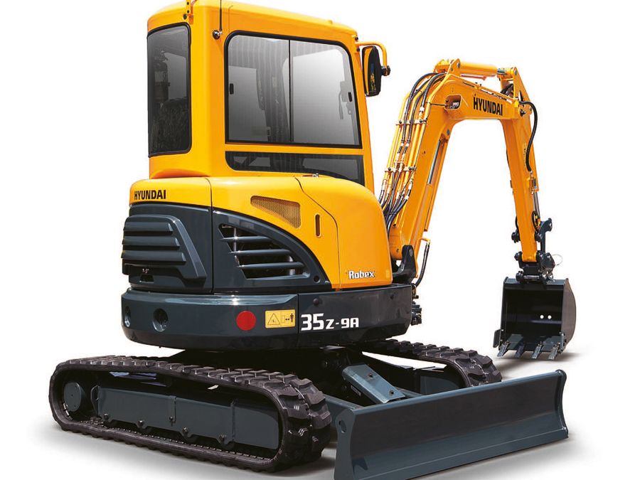 Minikaivinkone Hyundai R 35 Z-9