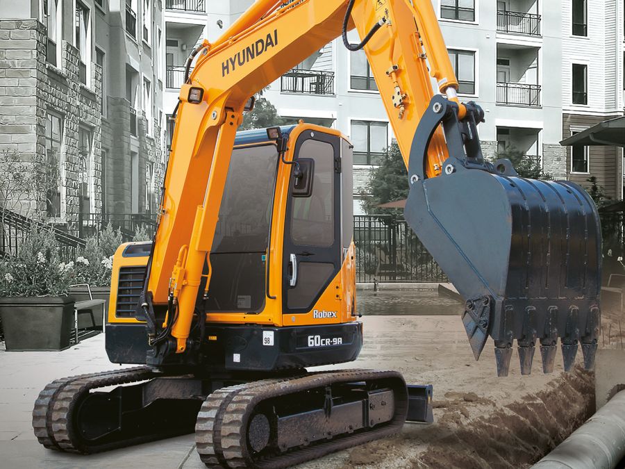 Minikaivinkone Hyundai R 60 CR-9A